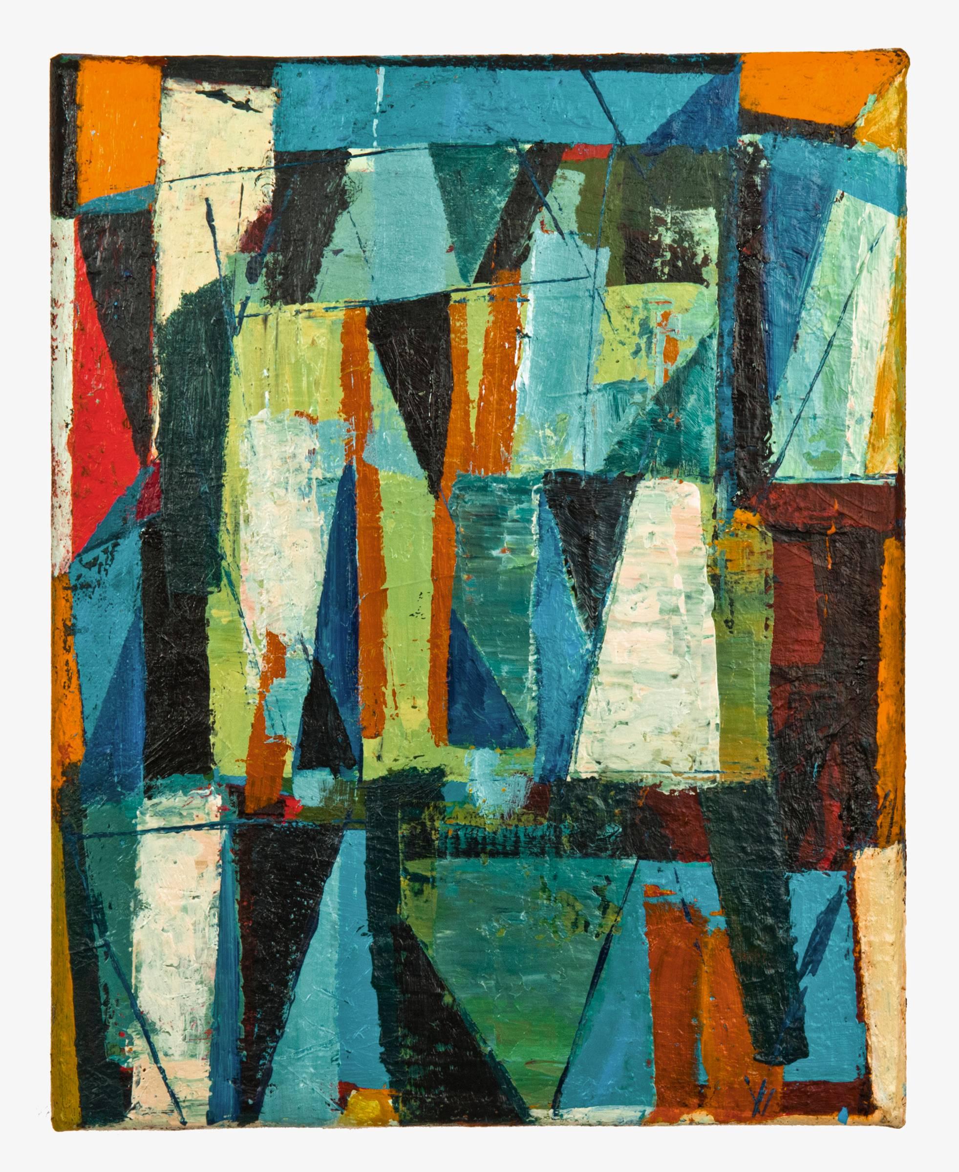 Peter Ramon Abstract Painting – Tipple