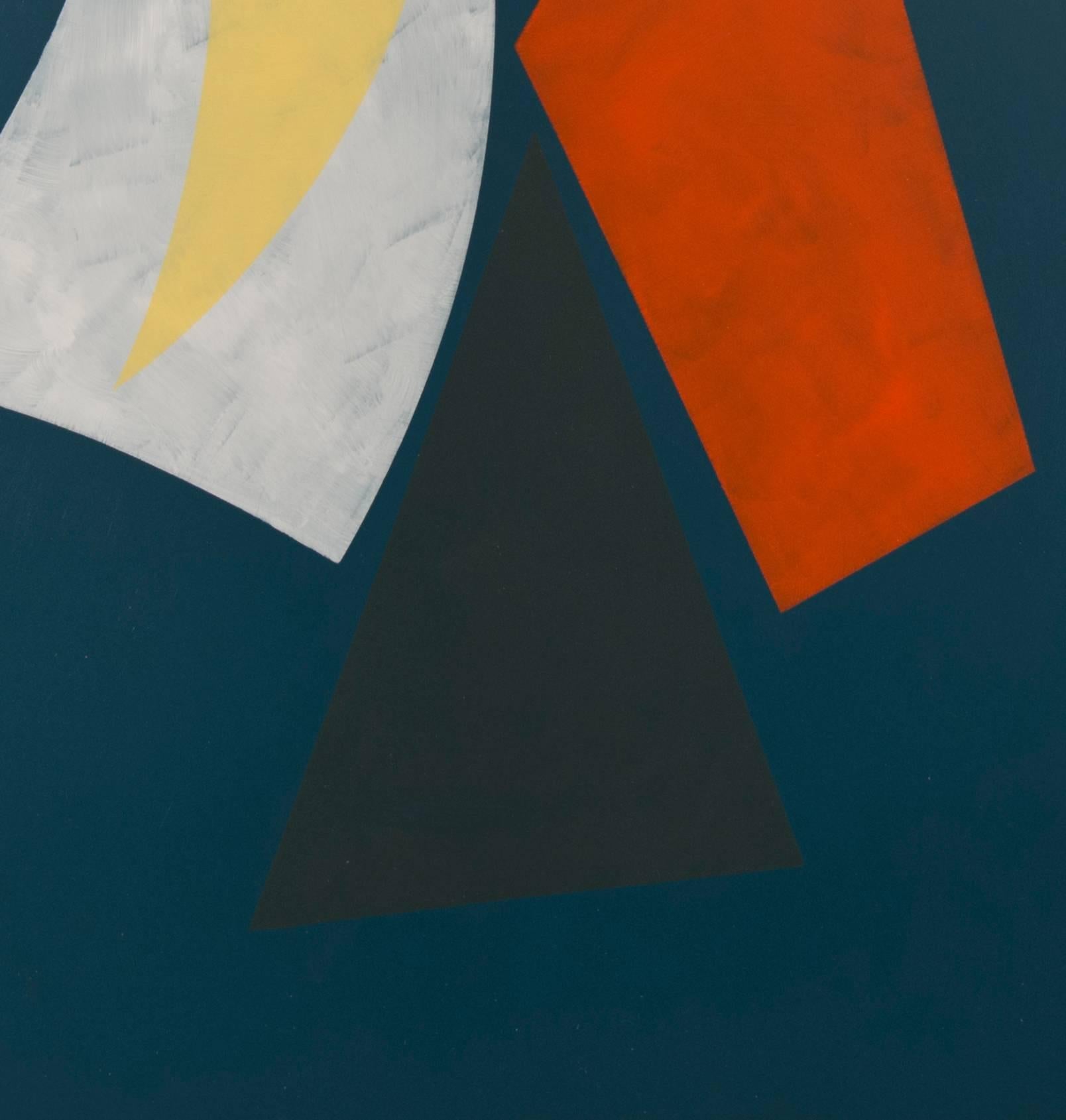 Unmoored - Abstract Geometric Painting by Willard Lustenader