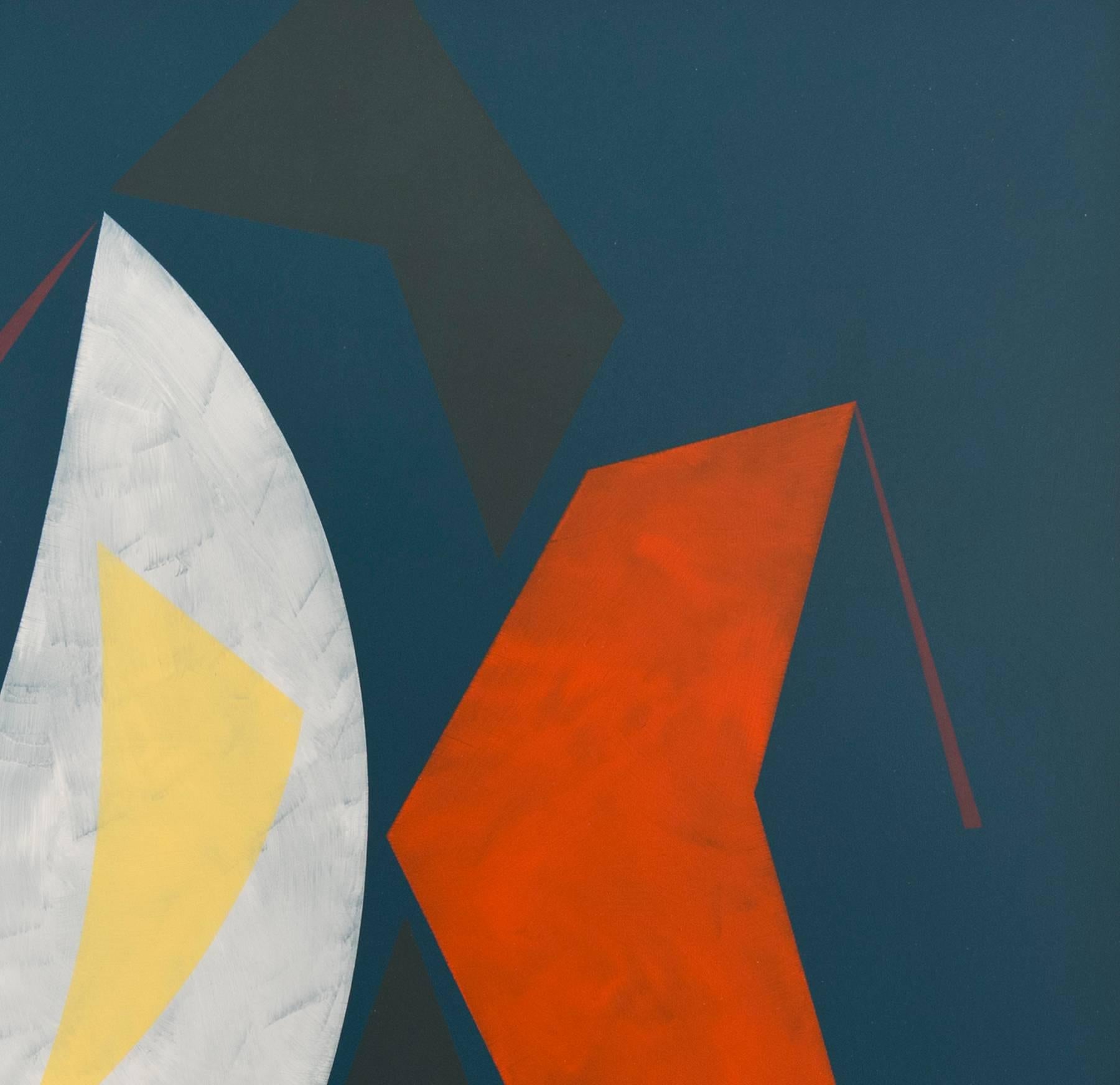 Will Lustenader’s new abstract body of work addresses spatial issues as well as the exploration of color and textural relationships. Lustenader’s masterful painterly technique draws a distant dialogue with renaissance through 19th century painting