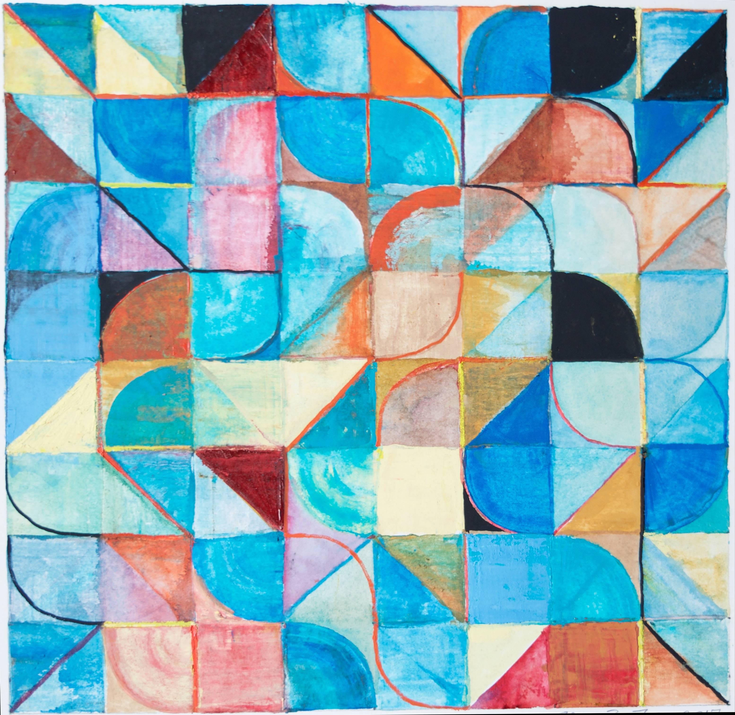 Ellipses #72 - Painting by Power Boothe