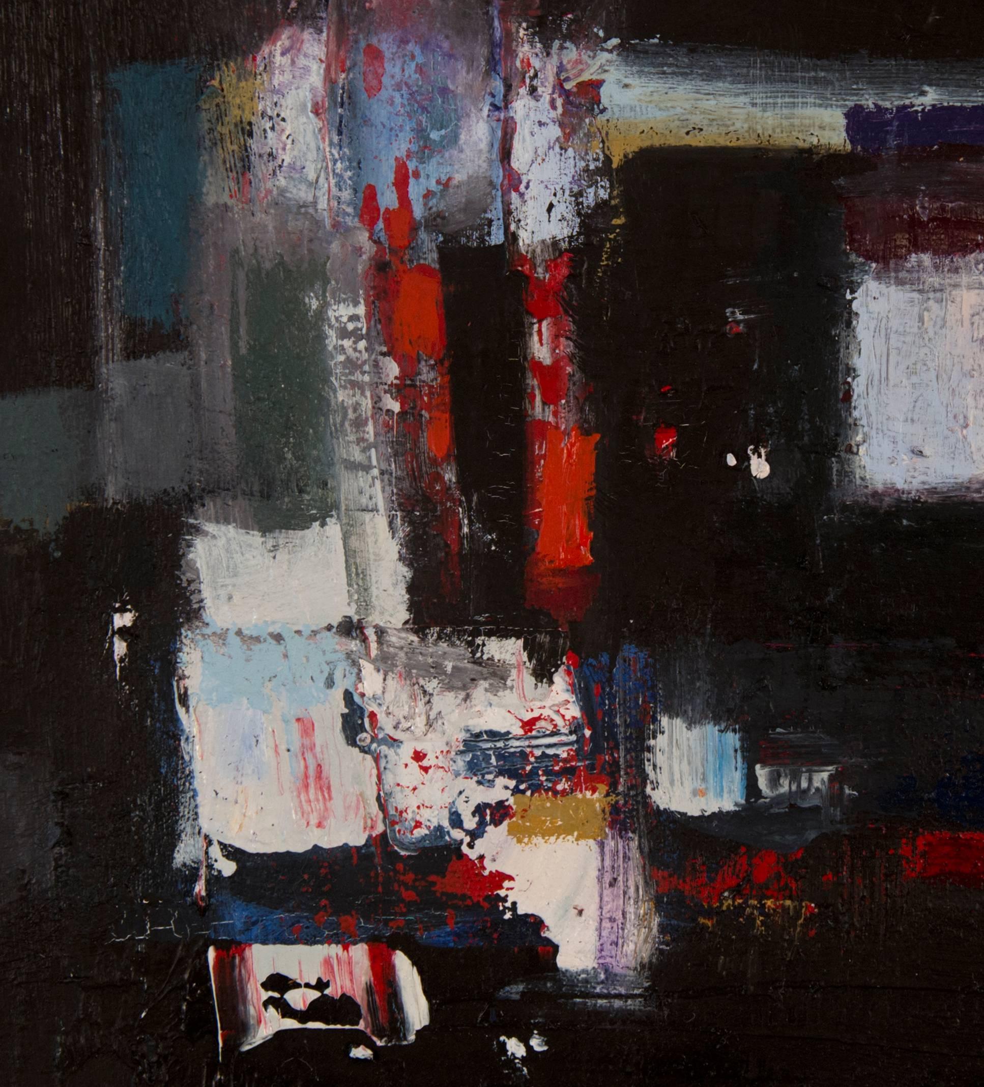 Chinatown Revisited 2 - Abstract Painting by Emilia Dubicki