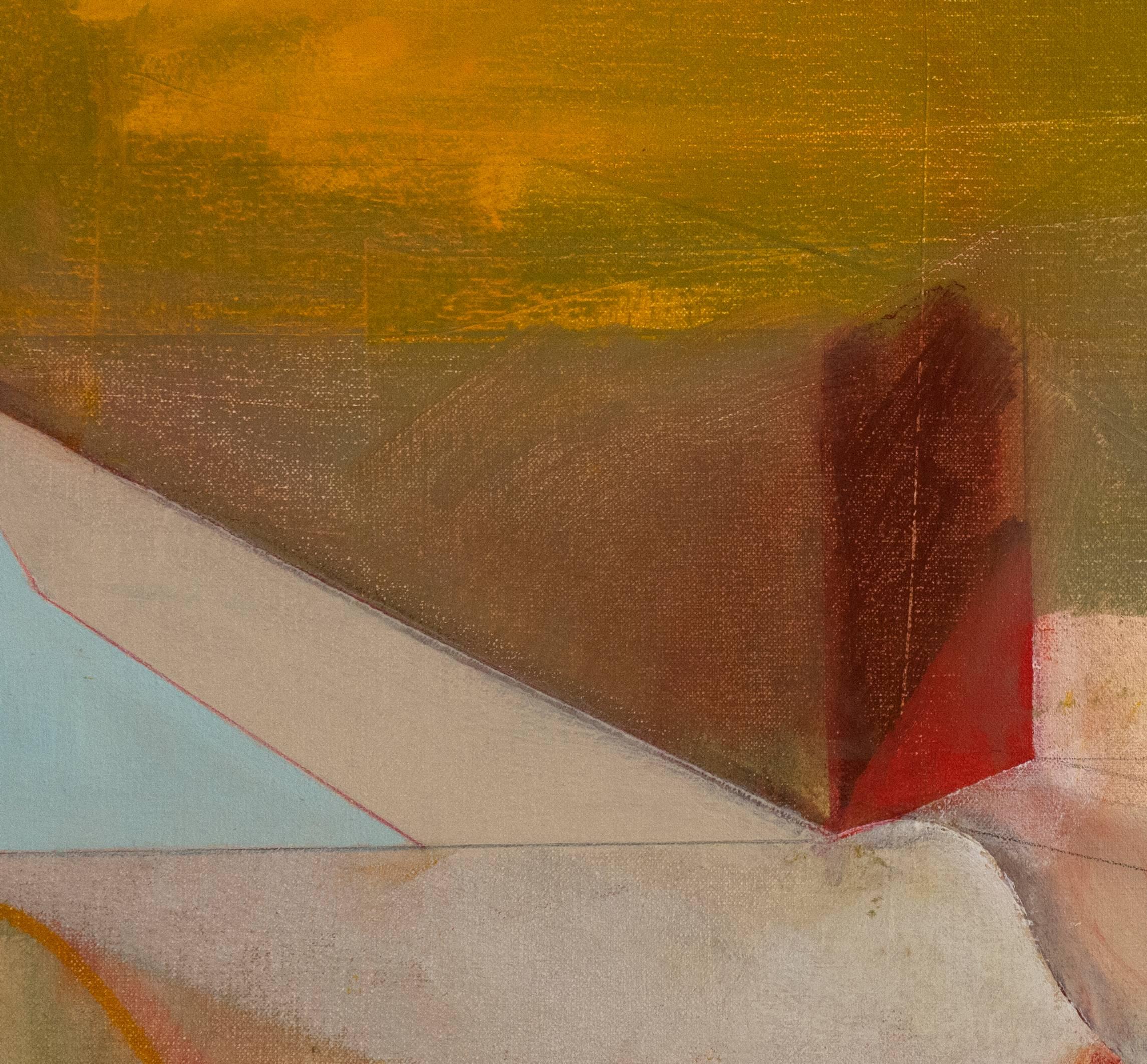 untitled - Abstract Geometric Painting by Moses Hoskins