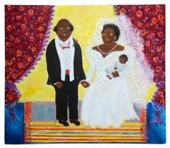 Untitled (Bride and Groom with daughter)
