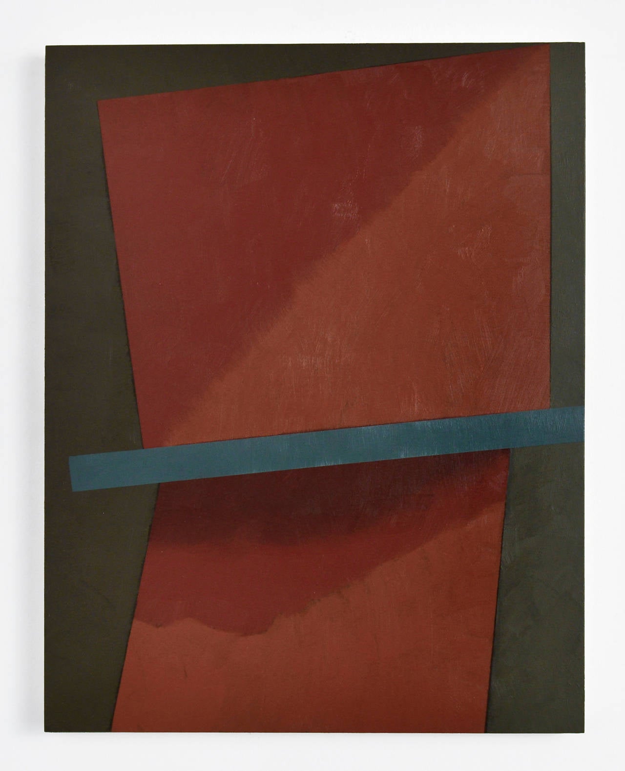 Willard Lustenader Abstract Painting - Variant on the Simple
