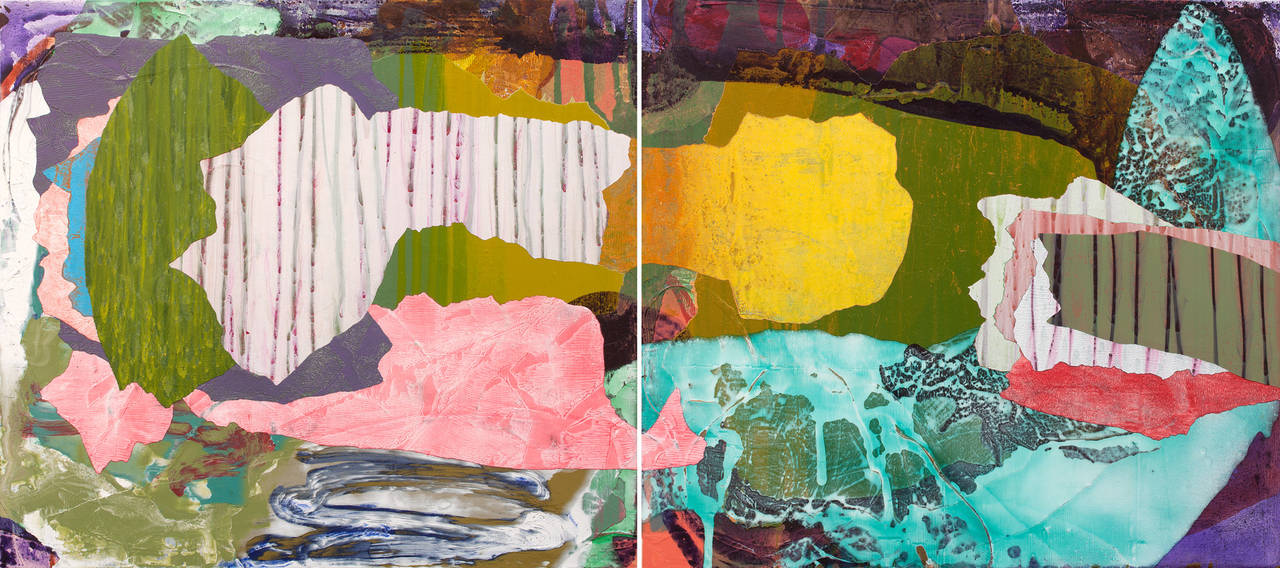 Zachary Keeting Abstract Painting - gioconda
