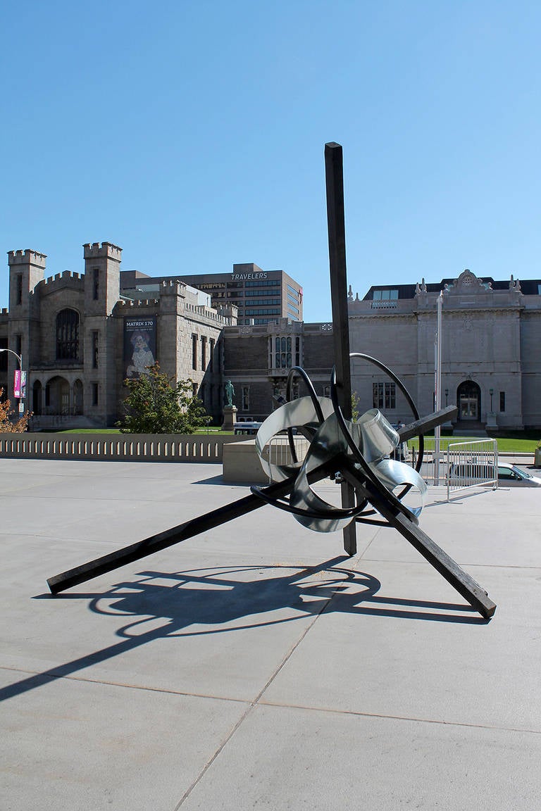 Samurai - Bushnell Plaza - Sculpture by Jonathan Waters