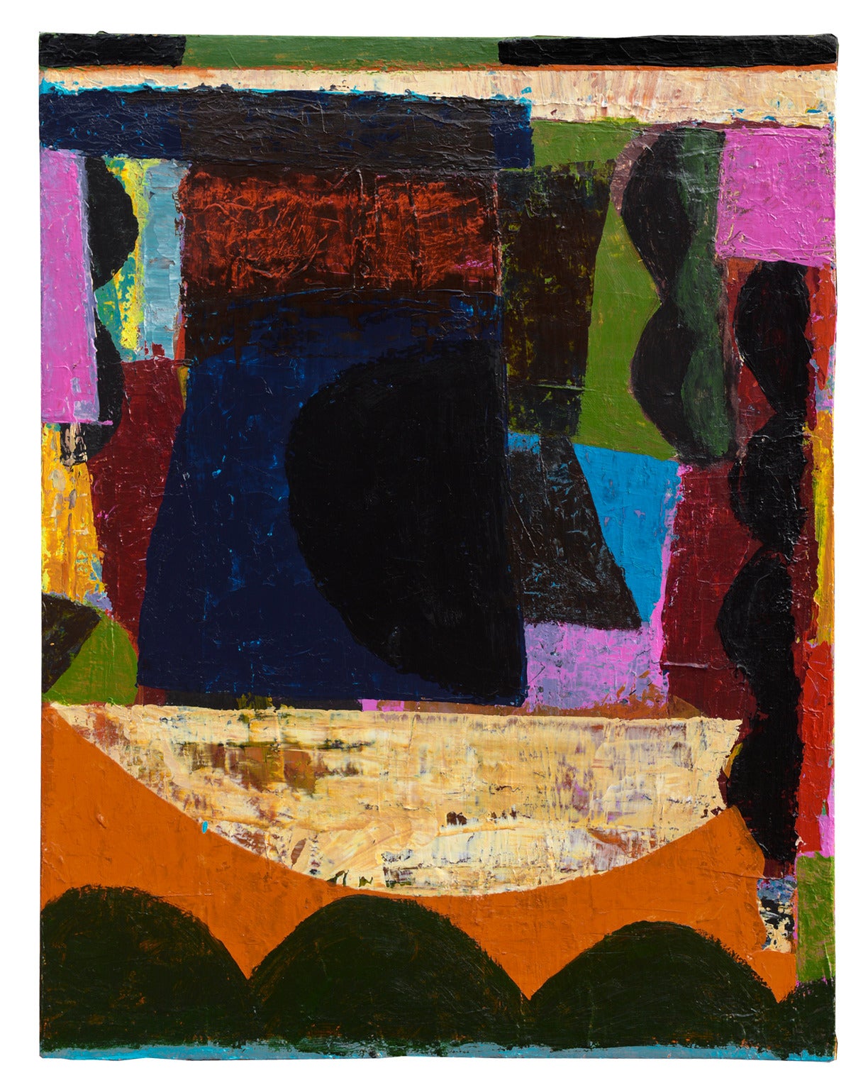 Peter Ramon Abstract Painting - Flat Top