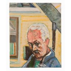 Self-Portrait in Studio 10