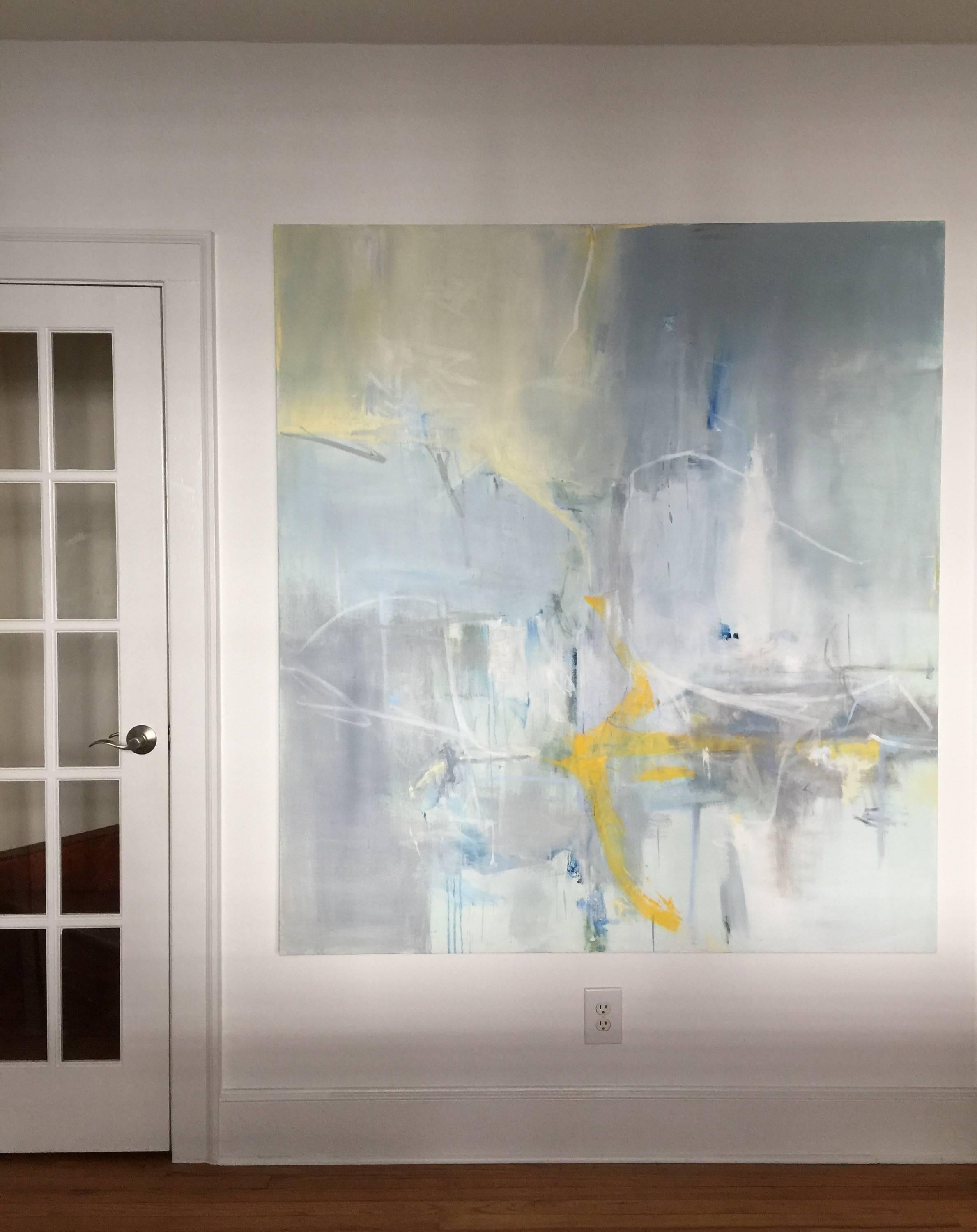 EMILIA DUBICKI is represented by the Fred Giampietro Gallery, New Haven, CT 
My paintings are mostly abstract, but sometimes there are subtle, identifiable references to places or objects. The paintings are compilations of memories, emotions and