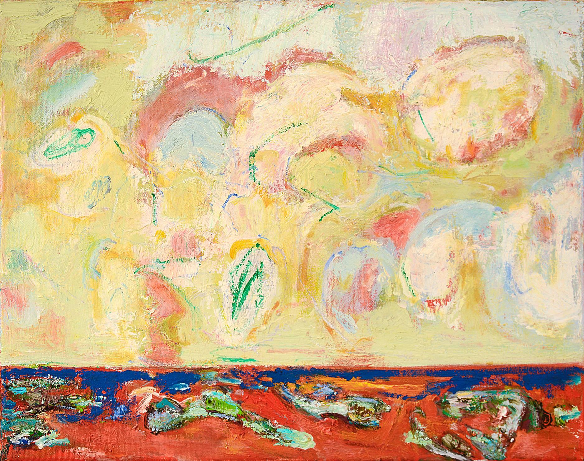 Bernard Chaet Landscape Painting - Summer Sky