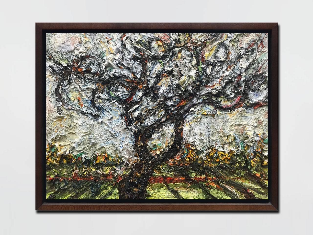 Untitled Tree: Cherry - Modern Art by Steven Powers