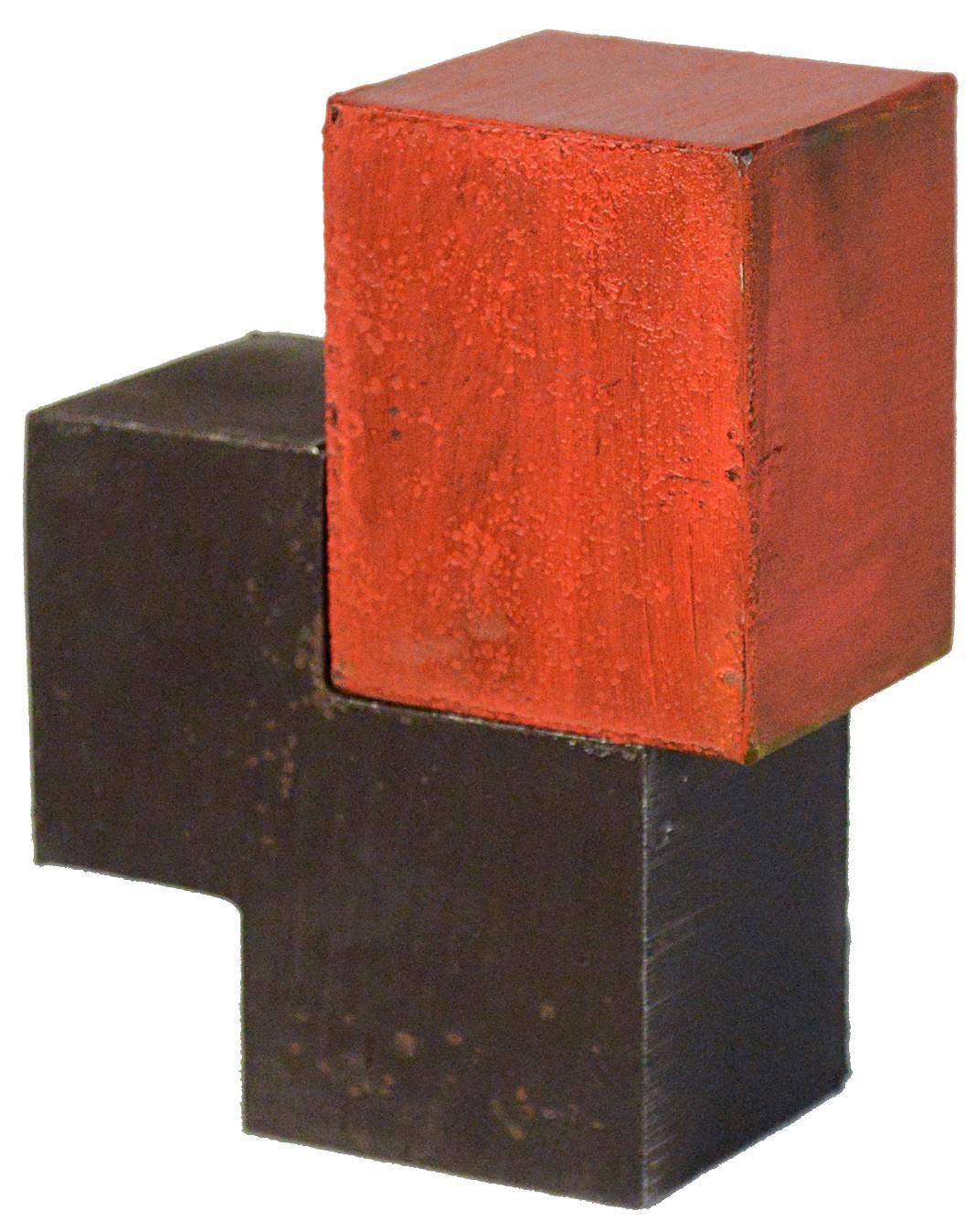 Resting Red - Sculpture by Jonathan Waters