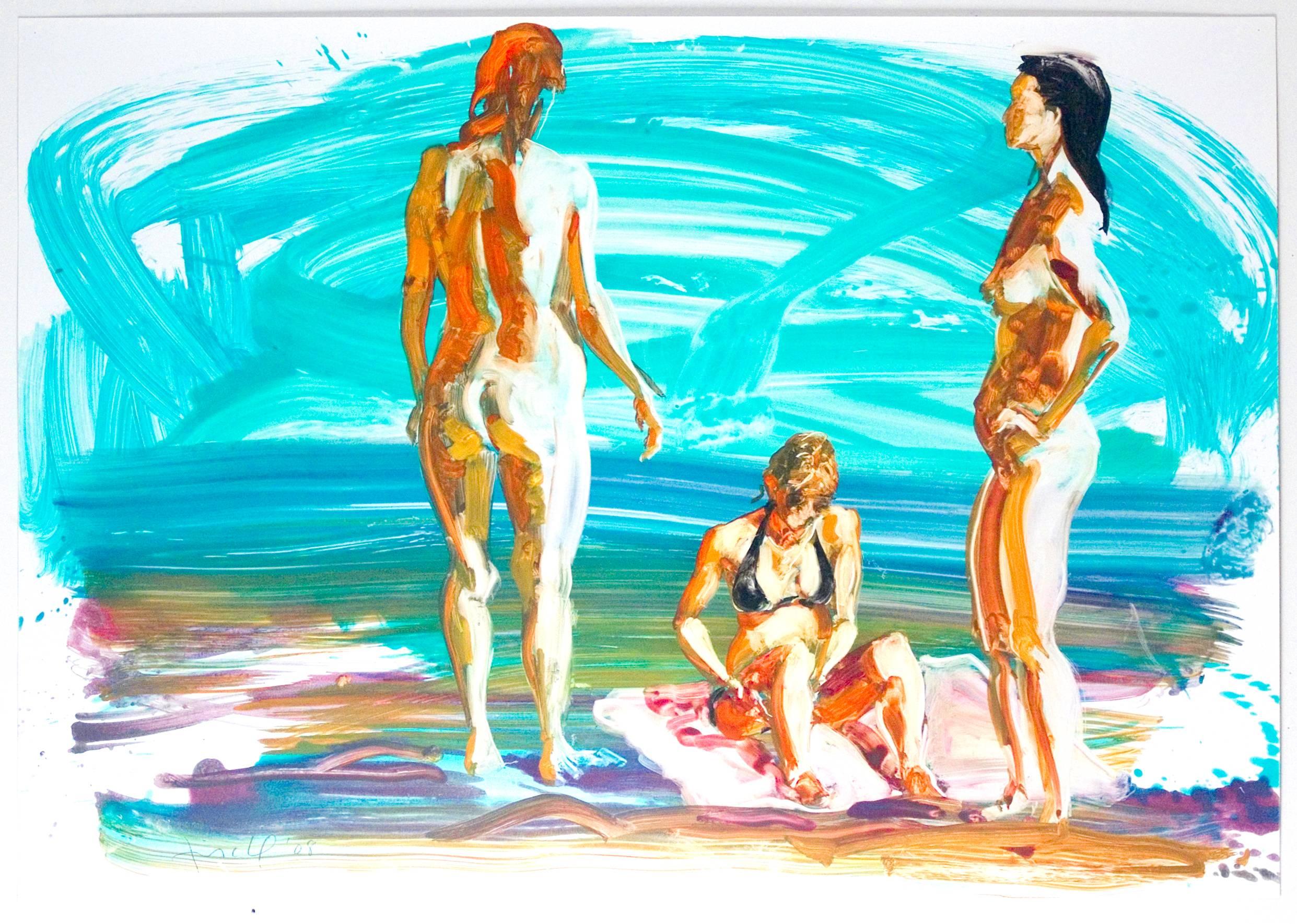 Eric Fischl Abstract Painting - Untitled