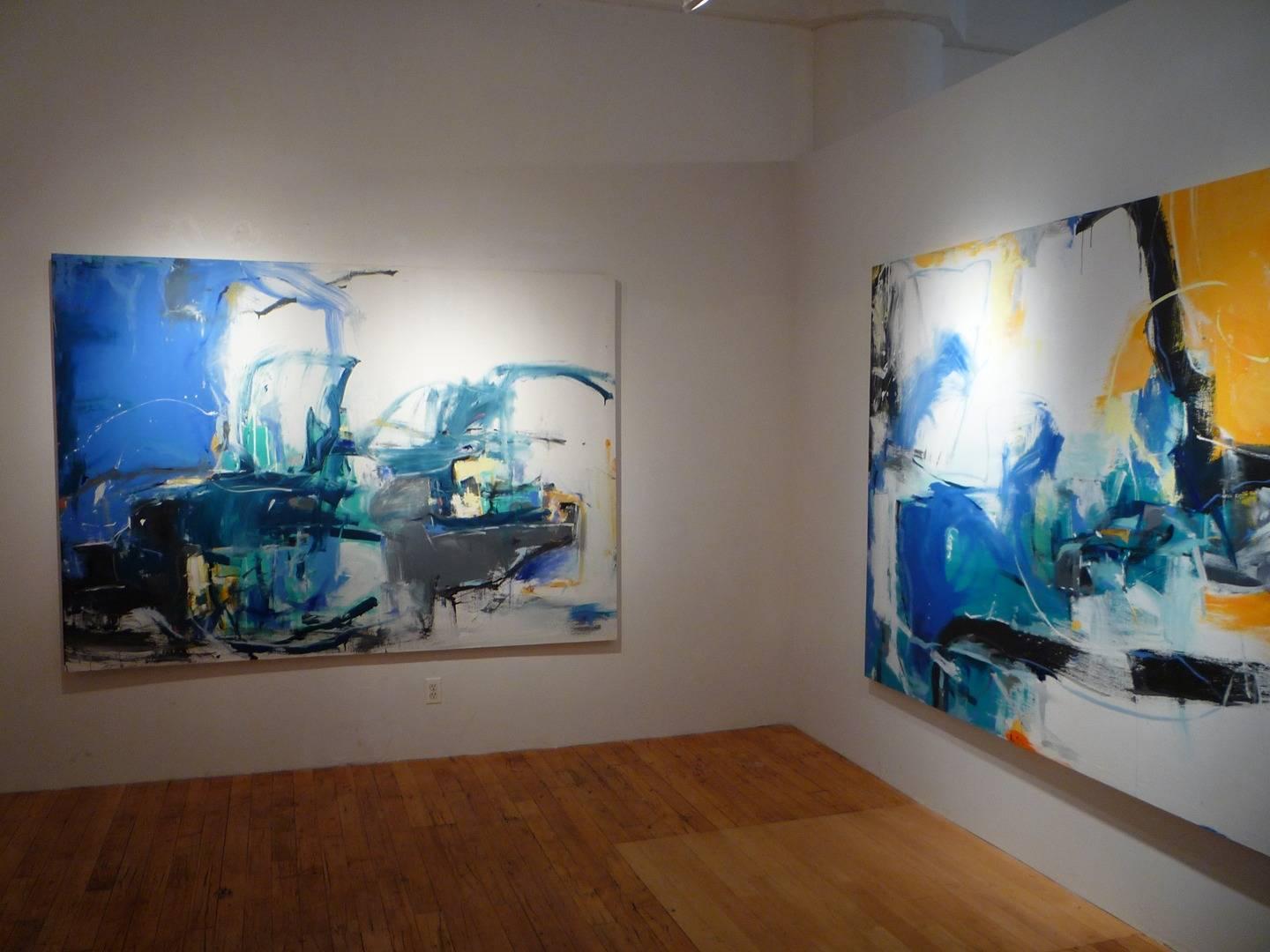 Emilia Dubicki is represented by Fred Giampietro Gallery, New Haven, CT
My paintings are mostly abstract, but sometimes there are subtle, identifiable references to places or objects. The paintings are compilations of memories, emotions and visuals.