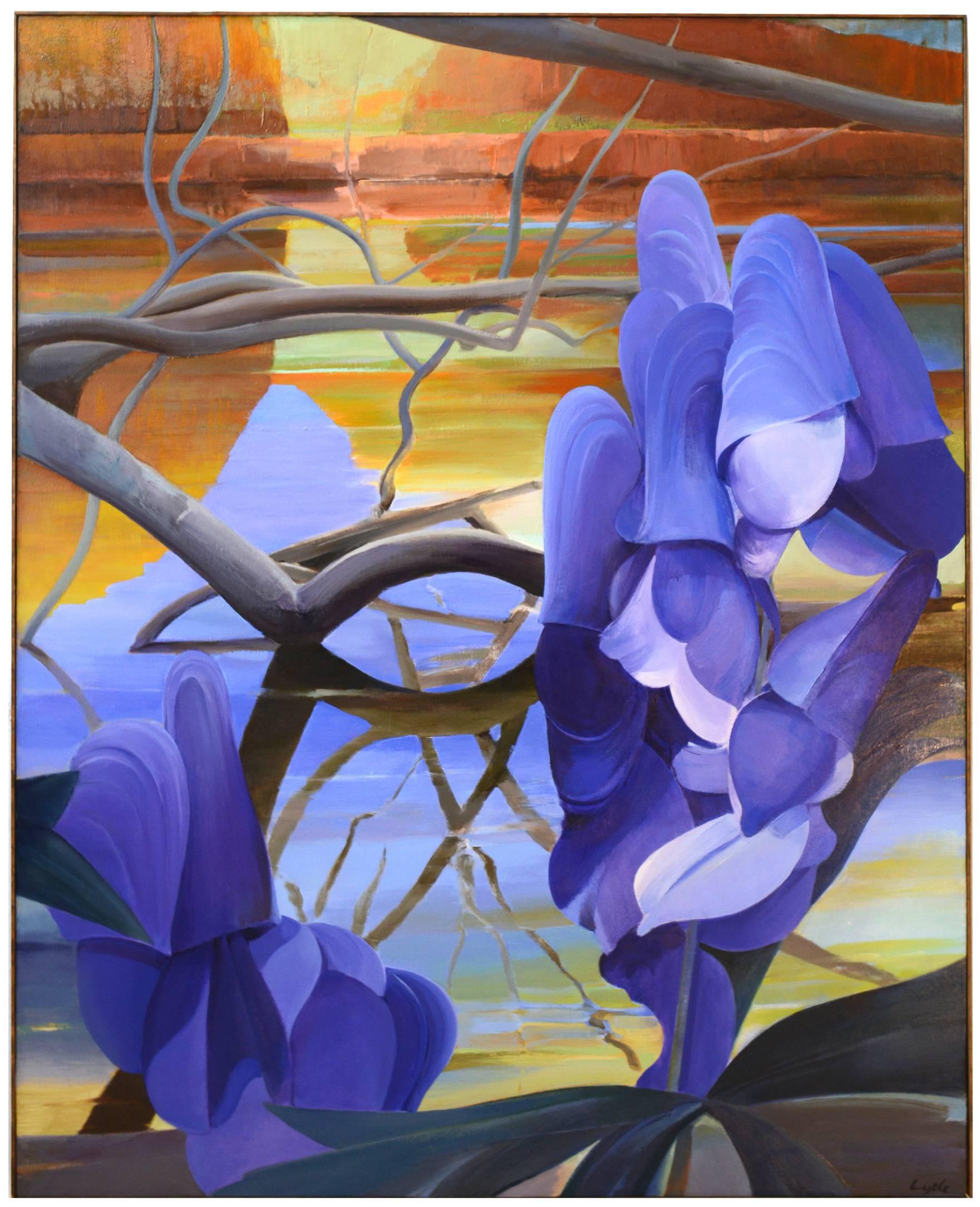 Monkshood - Painting by Richard Lytle