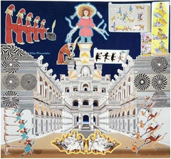 Pedro Friedeberg "Schloss Struwwelpeter" Siebdruck