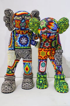 CHROMA, alias Rick Wolfryd, « ALONG THE WAY », SCULPTURE HUICHOL, 2026