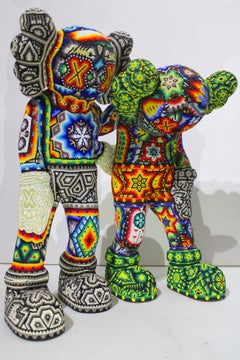 CHROMA, alias Rick Wolfryd, « ALONG THE WAY », SCULPTURE HUICHOL, 2026