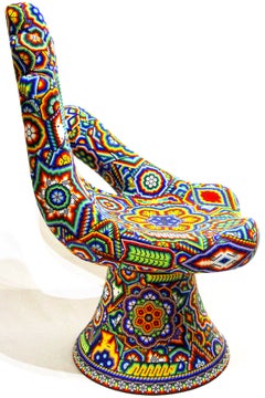 CHROMA, alias Rick Wolfryd, “Hot Seat Beaded III” dalla serie Huichol ALTERATIONS