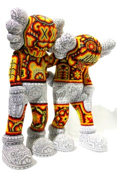 CHROMA aka Rick Wolfryd "ALONG THE WAY" HUICHOL SCULPTURE 2026