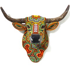 CHROMA aka Rick Wolfryd "Bull Head", Huichol, Contemporary, Mixed Media, 2026