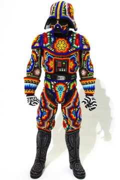 CHROMA aka Rick Wolfryd "Darth The Force" Sculptures, Glass & Mixed Media