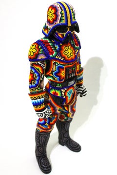 CHROMA aka Rick Wolfryd "Darth The Force" Sculptures, Glass & Mixed Media