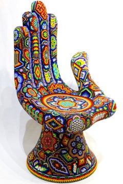 CHROMA alias Rick Wolfryd „Hot Seat Beaded IV“ aus der Huichol-ALTERATIONS-Serie