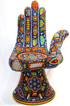 CHROMA alias Rick Wolfryd „Hot Seat Beaded IV“ aus der Huichol-ALTERATIONS-Serie