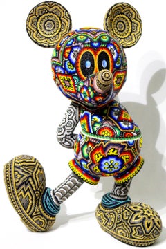 CHROMA alias Rick Wolfryd „Mouse in the House 4“ (DELUXE) – Huichol-Perlenplastik