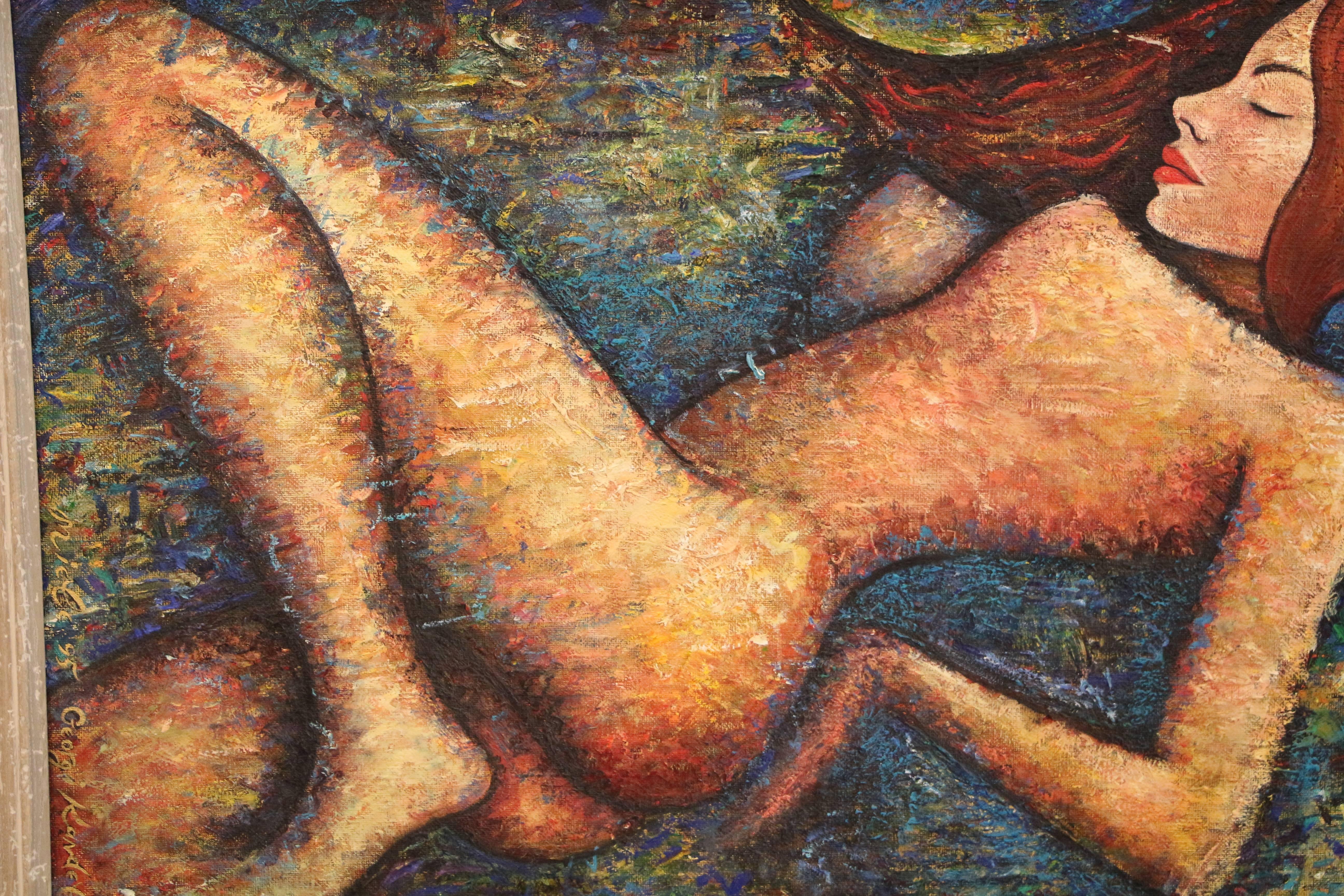 Miele 1995 - Painting by George Kandelaki