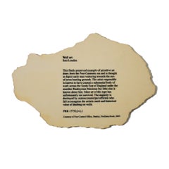 Banksy Peckham Rock, Color Print on Wood, Contemporary, 21st Century