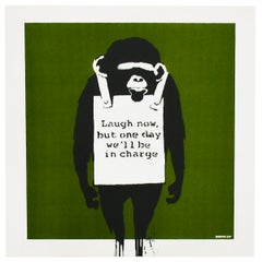 DJ DM Keep It Real Laugh Now, Limited Edition, Banksy Artwork Green Cover, 2008
