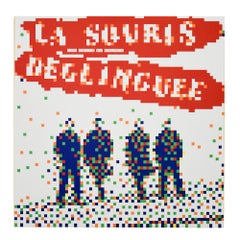 La Souris Deglinguee, Les Toits Du Palace, France Exclusive, Invader Art Record