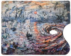 Cartel de la exposición «Pejac Drain I», Apnea Show 2021