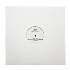 Banksy-Kunst auf einer „Blur Think Tank Crazy Beat“-Promo-Schallplatte, handgestempelt, 2003