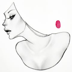 Mimi Yoon Origami 1, tirage d'artiste, art contemporain, signé à la main, 2014