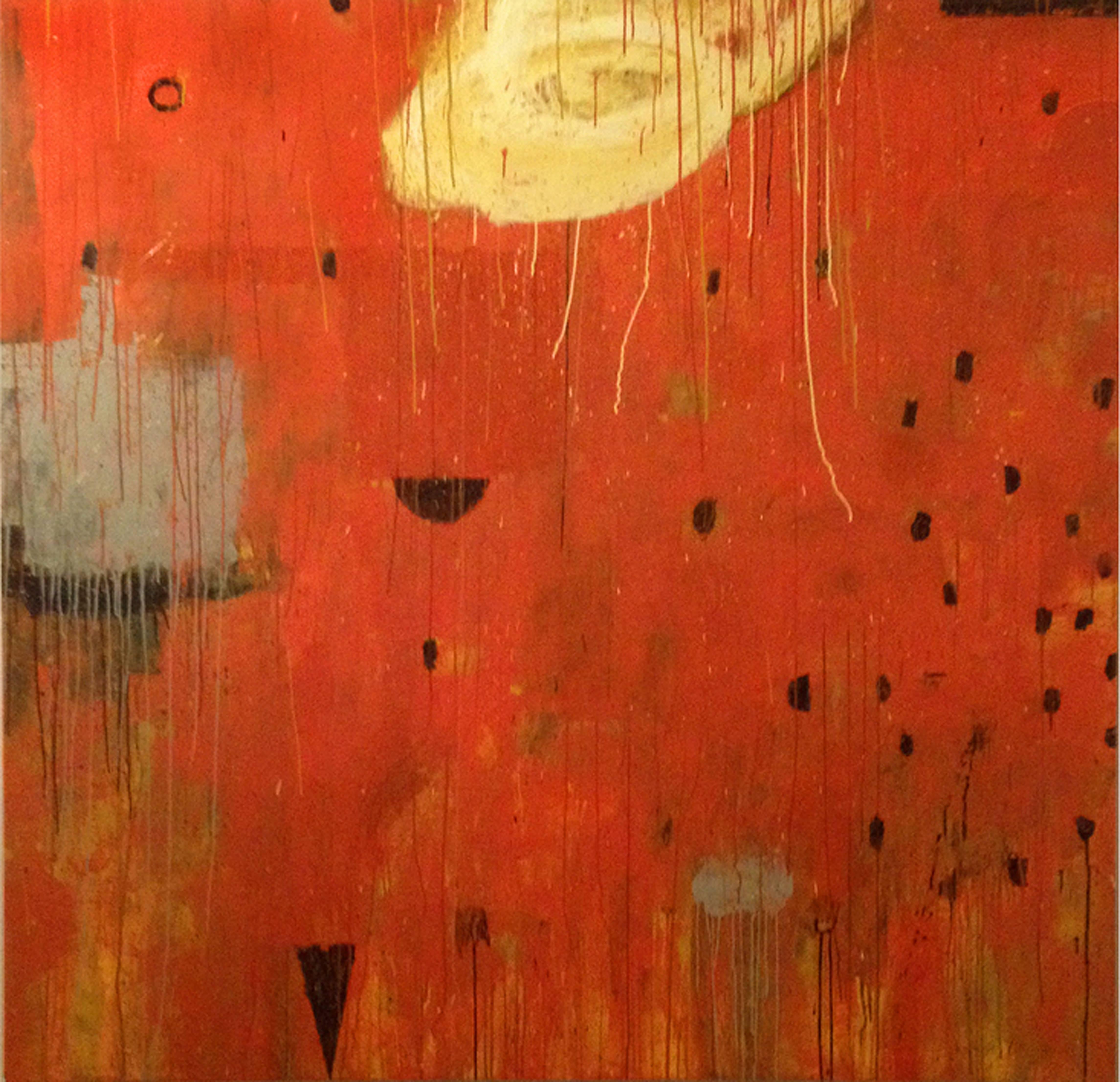 Kevin Tolman Abstract Painting - Vernal Equinox / Alhambra