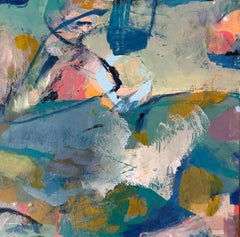 High Tide - Small Square Framed Acrylic Painting