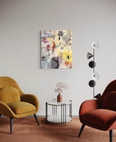Kleine Details – Abstrakte Acrylmalerei