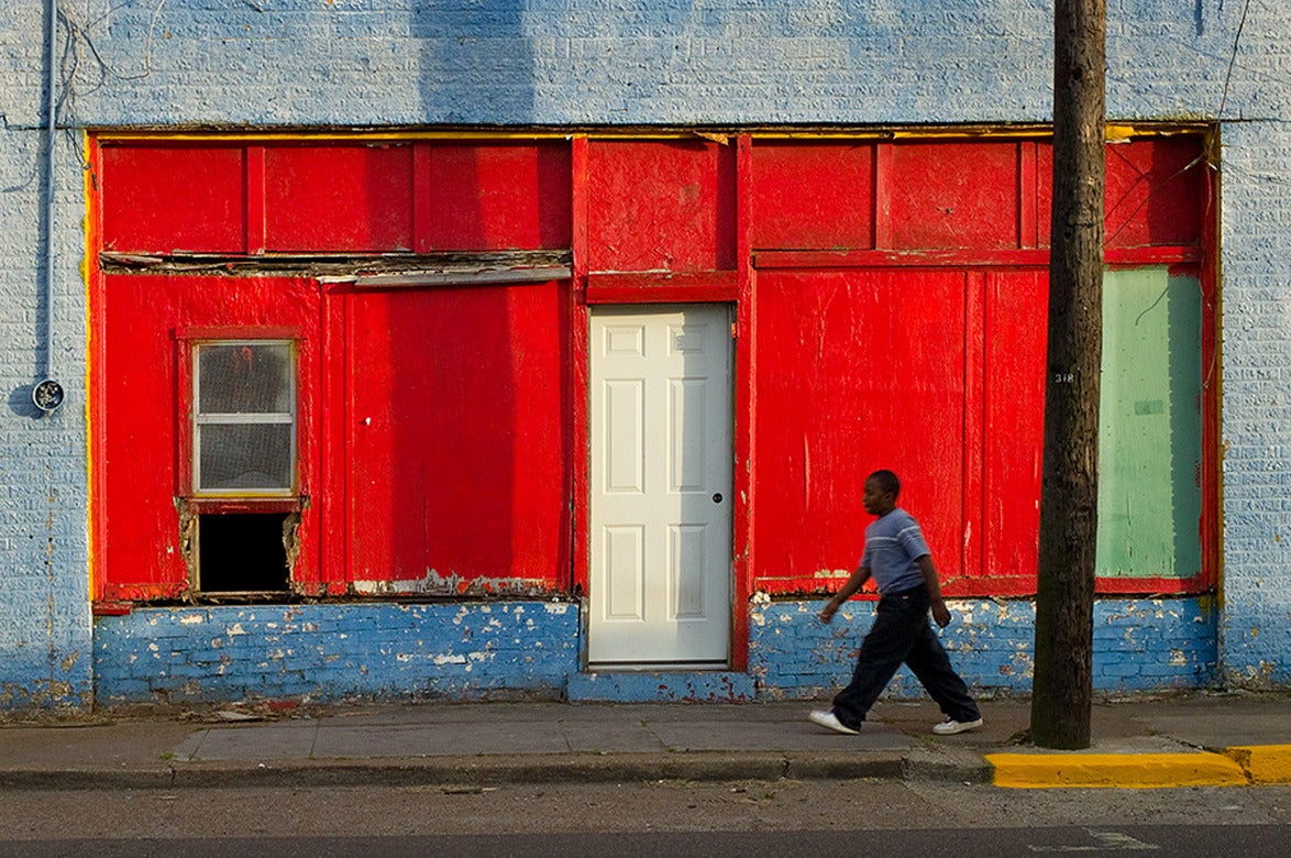 Magdalena Sole Color Photograph - 4th Street and Issaquena, Clarksdale