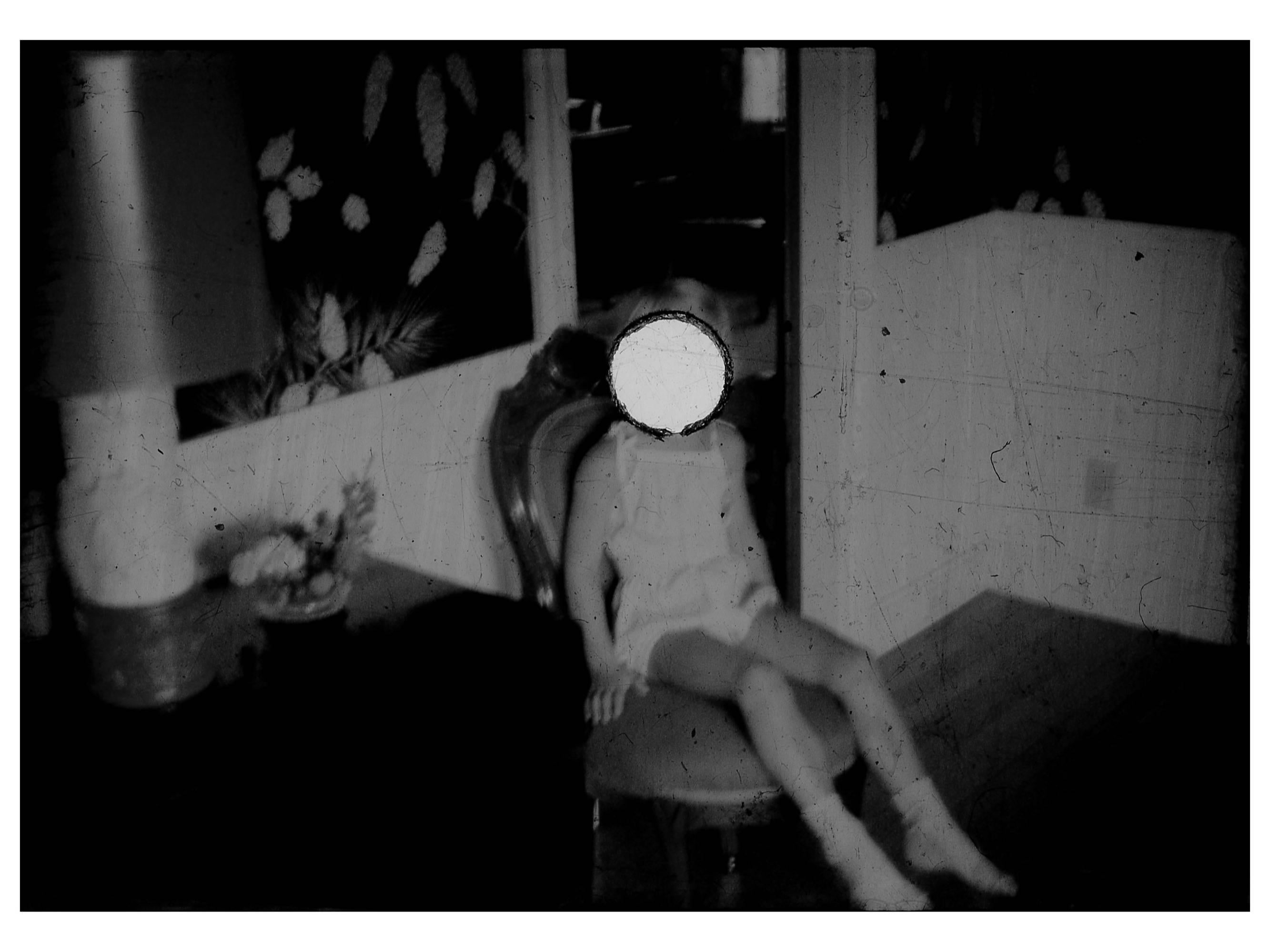 Robin Cracknell Black and White Photograph - girl / empty
