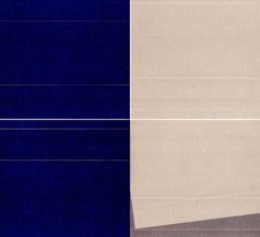 Abstract photography, blue and  gray, line, Untitled (9)