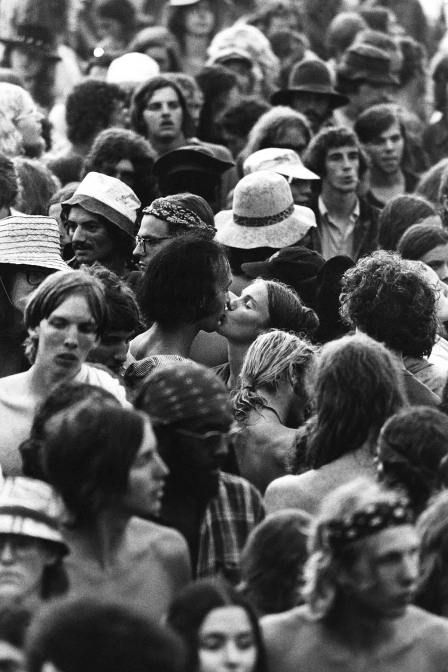 Jean-Pierre Laffont - Summer of Love at the Rock Festival Watkins Glen, Ny,  July 28th, 1973 For Sale at 1stDibs