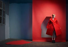 Paper Theater # 1, red, fashion, model