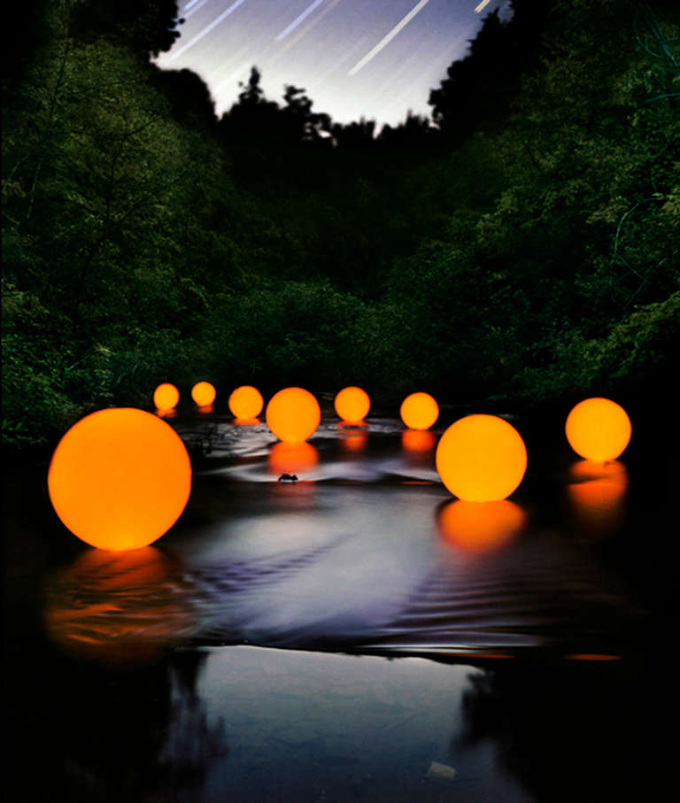 Barry Underwood Stream Orange Photograph For At 1stdibs Barry Underwood