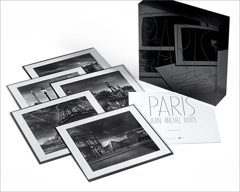 Jean-Michel Berts Black and White Photograph - La Lumiere de Paris Special Edition Portfolio