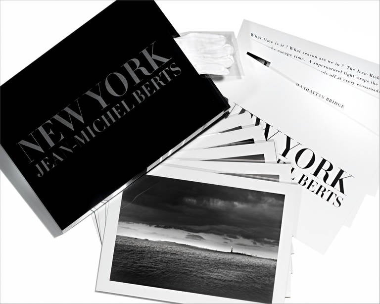 Jean-Michel Berts Black and White Photograph - Light of New York Special Edition Portfolio