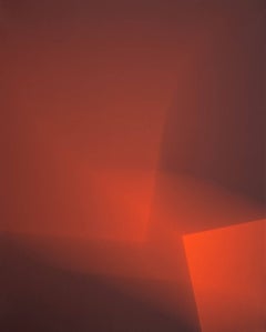 abstraction, light, red