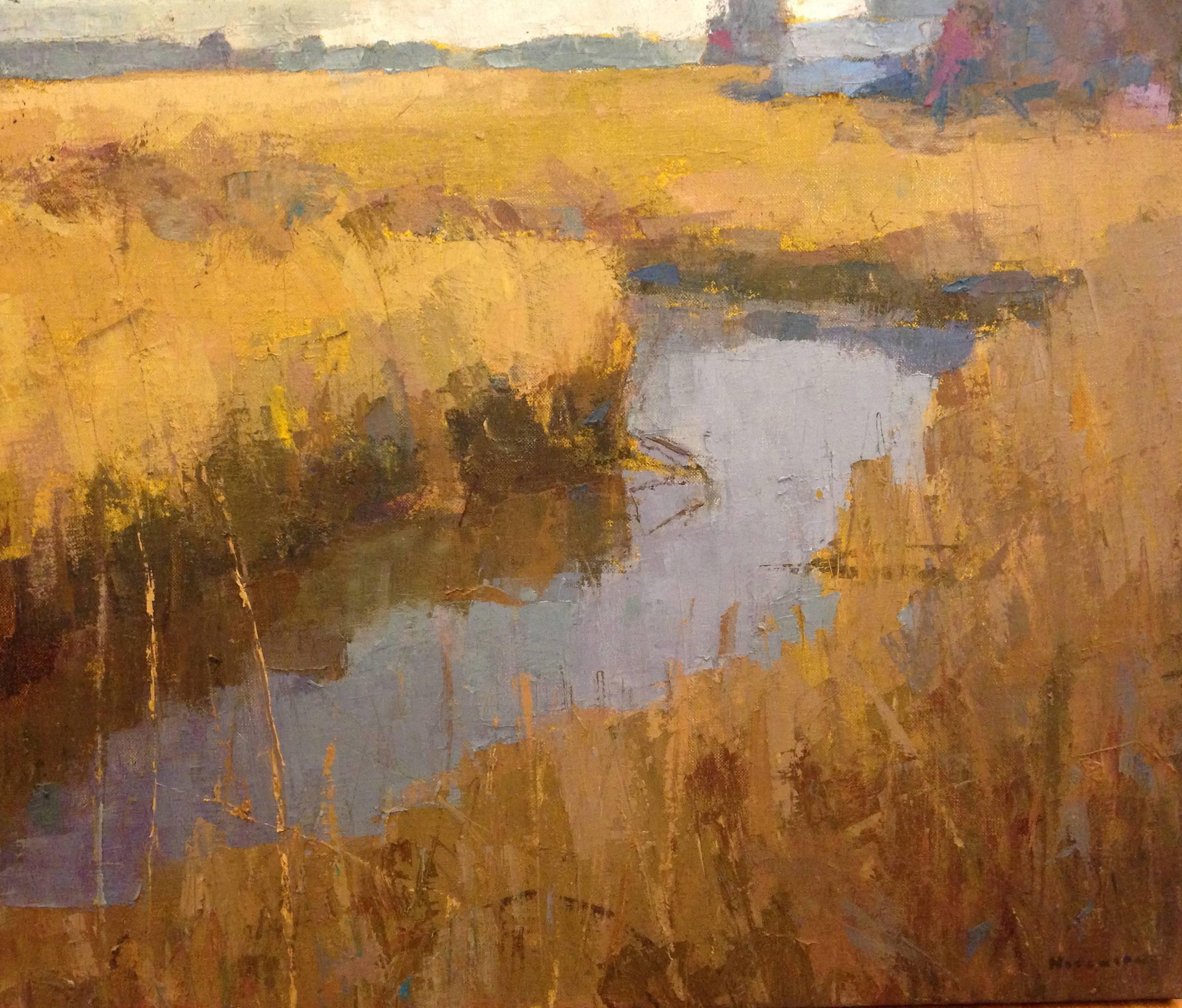 Larry Horowitz Landscape Painting - Quiet Creek